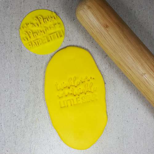 Cookie Embosser - Twinkle Twinkle Little Star